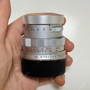 라이카 50주년(jahre) 리지드 복각 50mm f2 주미크론 summicron