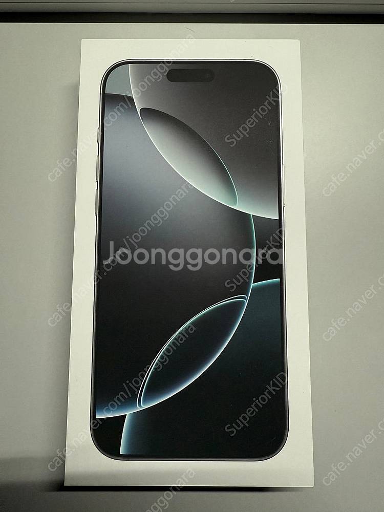 [미개봉] 아이폰 16 프로맥스 512GB 내추럴 화이...--0