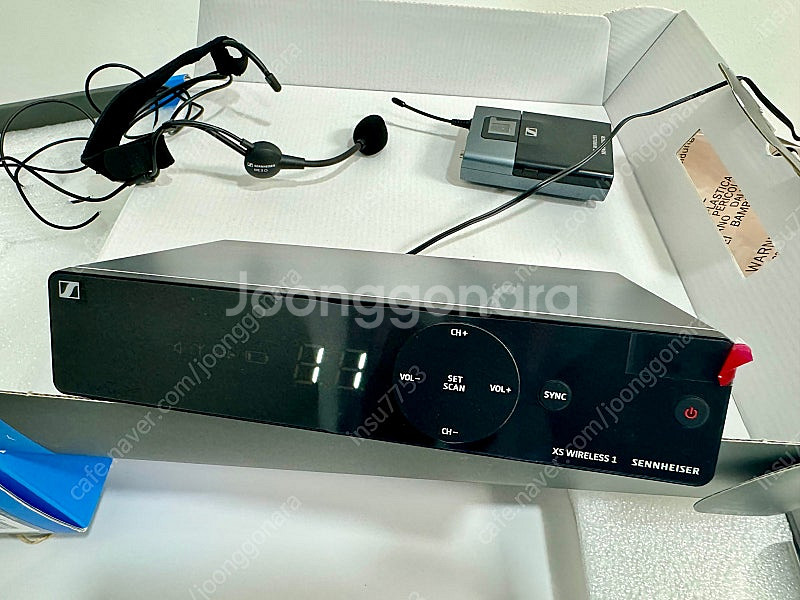 젠하이저 무선마이크 헤드셋(XSW1 ME3)국내정품--6