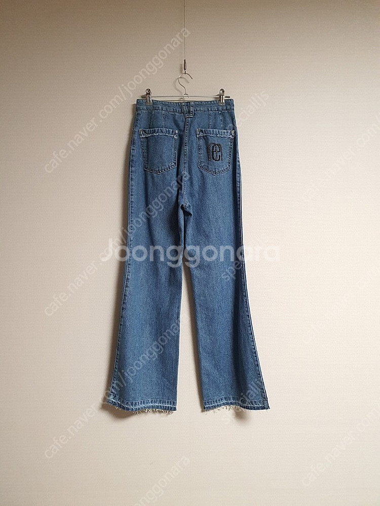 마인 MINE 비딩 와이드 데님 팬츠 44 사이즈 23SS--1