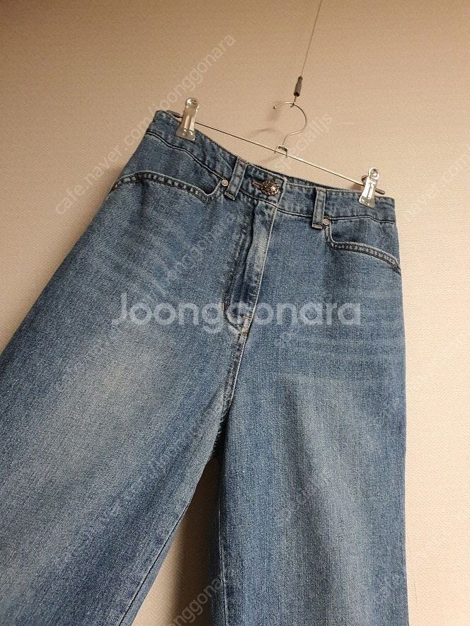 마인 MINE 비딩 와이드 데님 팬츠 44 사이즈 23SS--5