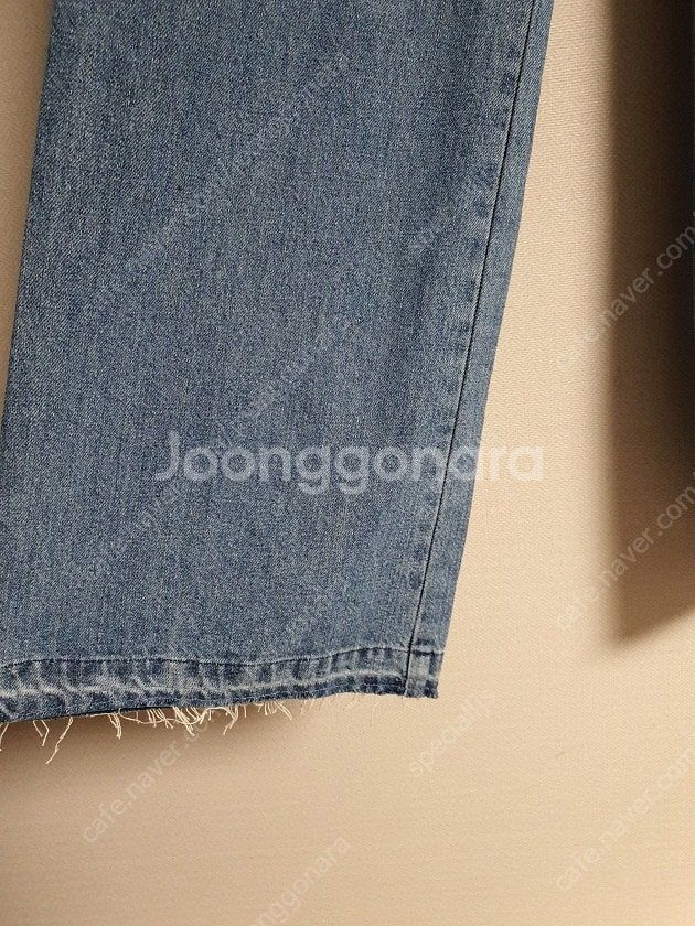 마인 MINE 비딩 와이드 데님 팬츠 44 사이즈 23SS--6