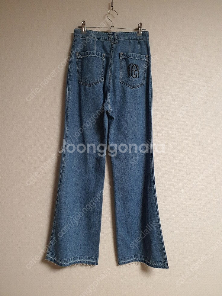 마인 MINE 비딩 와이드 데님 팬츠 44 사이즈 23SS--8