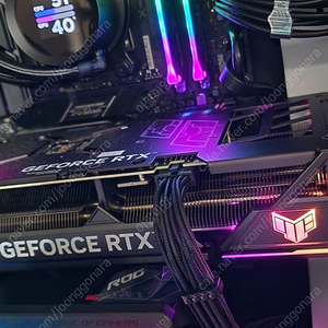 아수스 ASUS TUF Gaming RTX 4070Ti 택포 판매합니다.