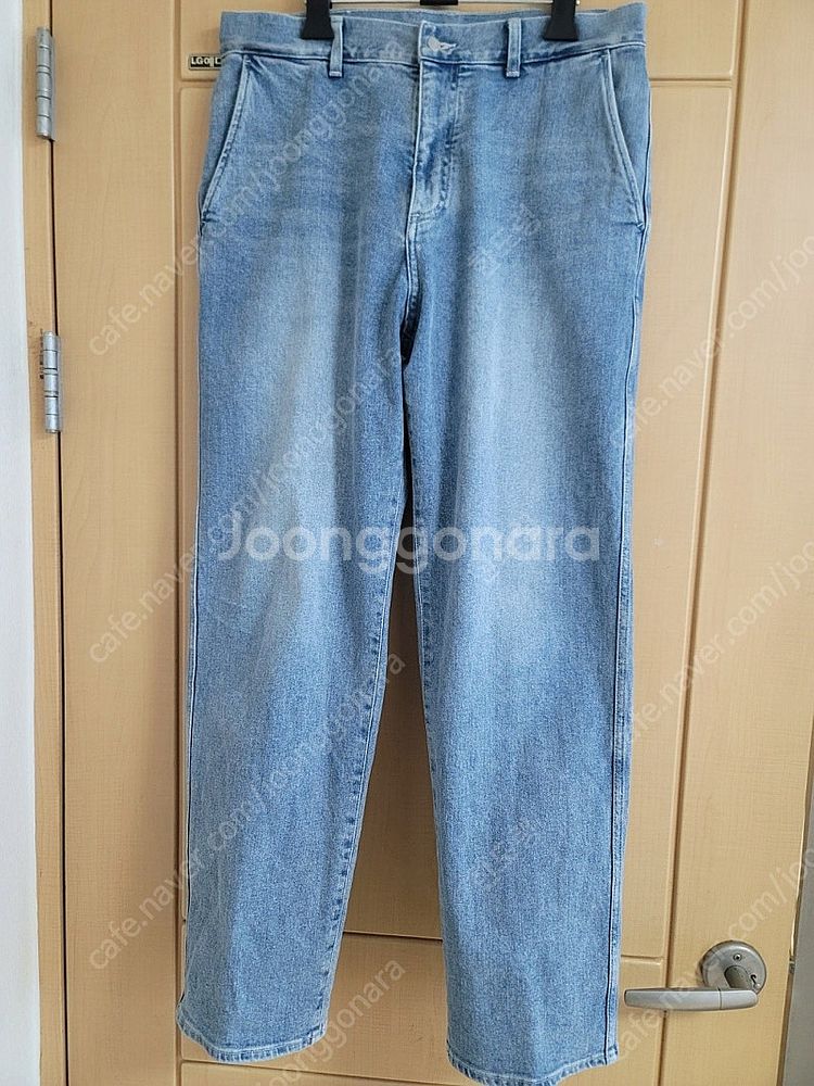 포터리 원워시드 컴포트데님--2