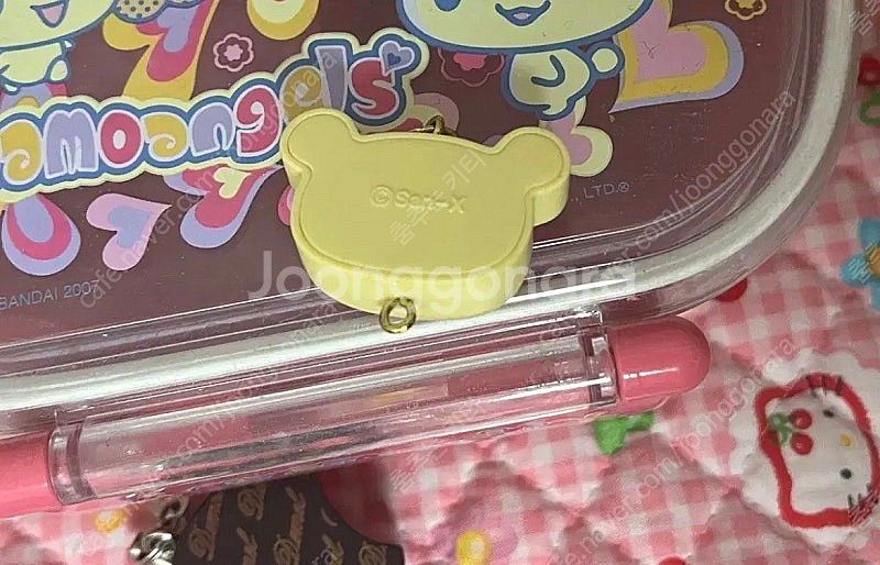 리락쿠마 초콜릿 키링 스트랩 고전 산엑스 키티스트랩 코...--1