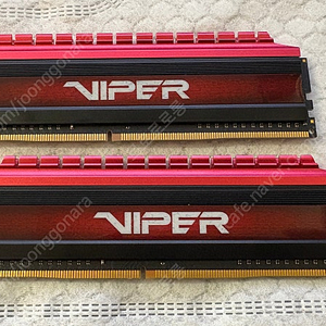 바이퍼 튜닝램 Patriot Viper 16GB(2 X 8GB) 3733MHz (PC4 29800) DDR4 램 판매합니다.