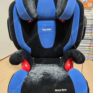 레카로 주니어 몬자노바 isofix 카시트 + 메리본 카시트 보호매트