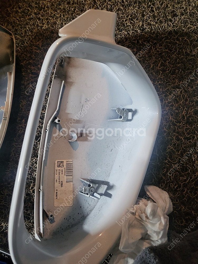 16년페리 c7 a6 순정사이드미러커버 흰색팝니다.--4