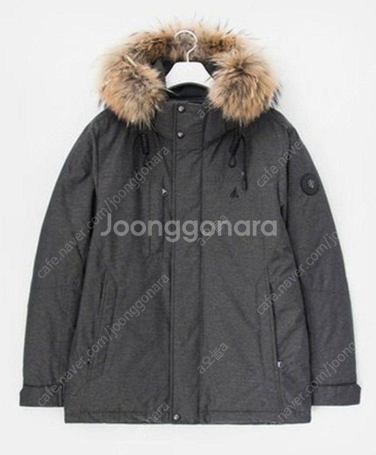 빈폴 라쿤퍼 남성덕다운패딩점퍼 오리털패딩 110 XXL--0