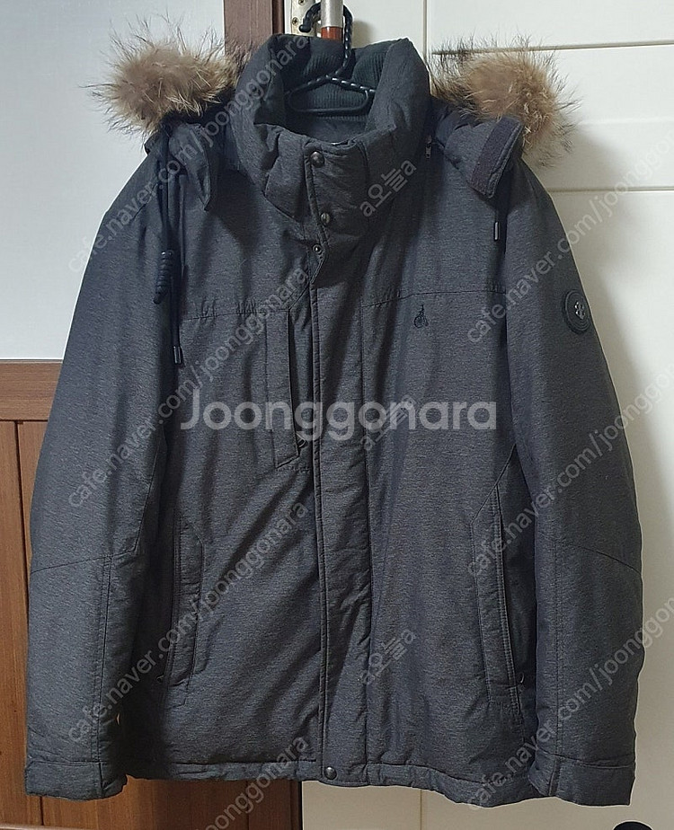 빈폴 라쿤퍼 남성덕다운패딩점퍼 오리털패딩 110 XXL--2