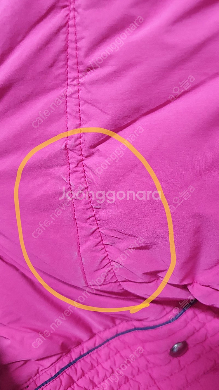 베네통 오리털덕다운패딩점퍼 44 55--9