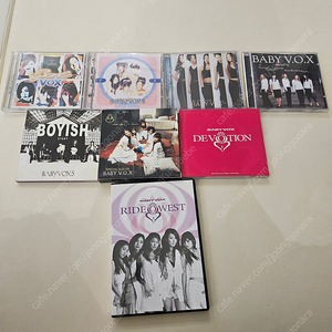 베이비복스cd&테잎&의상&물품