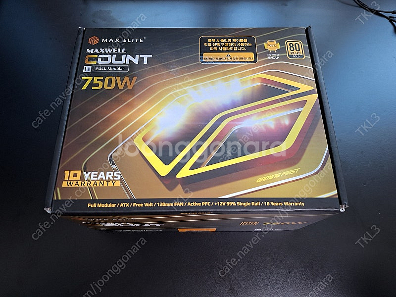 맥스엘리트 COUNT 750W GOLD 풀모듈러--0
