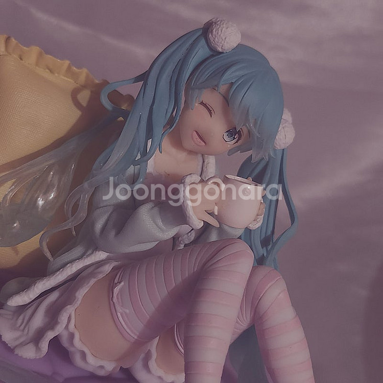 보컬로이드 하츠네 미쿠 룸웨어 잠옷 미소녀 피규어 한정...--0