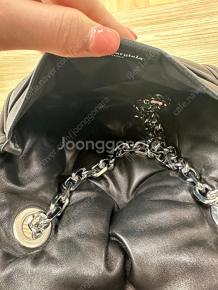 메종마르지엘라 글램슬램 체인 숄더백 가방 스몰 사이즈 ...--4