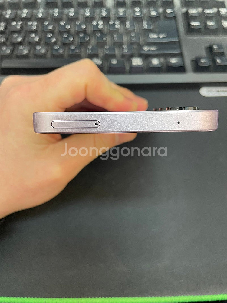 갤럭시A35 라일락 128GB 무잔상 상태좋은 중고28...--3
