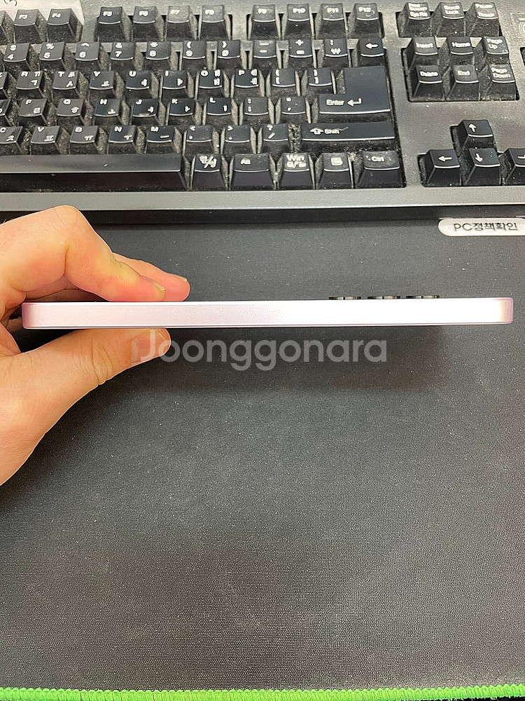 갤럭시A35 라일락 128GB 무잔상 상태좋은 중고28...--6