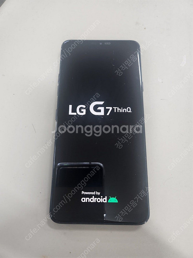 LG G7 ThinQ 64GB 블랙 깨끗한 단말기 입니...--0