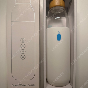 블루보틀 글라스 워터 보틀 17OZ 한국 한정판