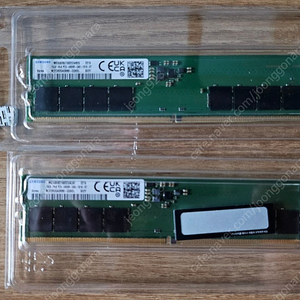 삼성 램 DDR5 4800 16gb 2장 총 32gb