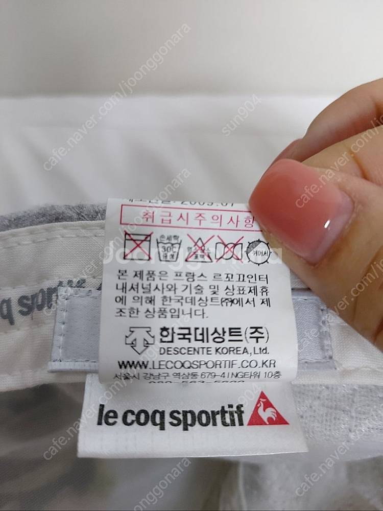 여성 르꼬끄볼캡야구모자 회색그레이야구모자--4