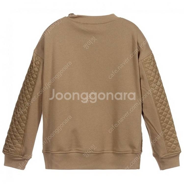새상품) 버버리 키즈 모노그램 TB 로고 퀼팅 스웻셔츠...--1