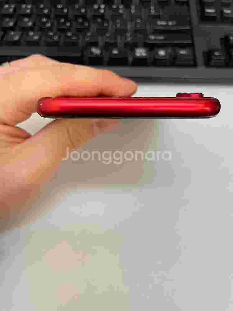 아이폰XR 레드 128GB 배터리89% 상태좋은 중고2...--3