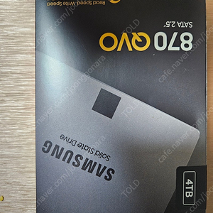 삼성 SSD 870 QVO 4TB ( 송파 )