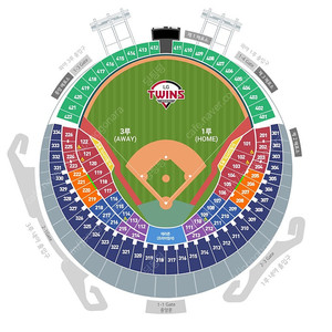 3/25(화) LG트윈스vs한화이글스 4연석 티켓 양도합니다