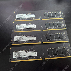 팀그룹 ddr4 32gb 4개 (총 128GB) 3200Mhz