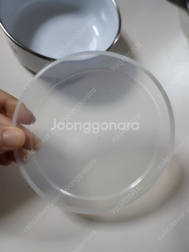 헬로키티 들딸기 법랑 그릇 2002 고전 키티 식기 빈...--4