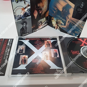 X JAPAN 엑스재팬 Vanishing vision 초회한정 포토북 특전