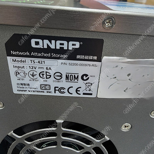 qnap ts-421 4bay nas 팝니다