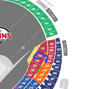 3/23(일) 엘지 트윈스 vs 롯데 자이언츠 102구역 1루 레드석 2연석/4연석 양도합니다