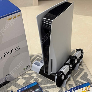 급처 PS5 디스크 에디션 듀얼센스2개 게임5팩