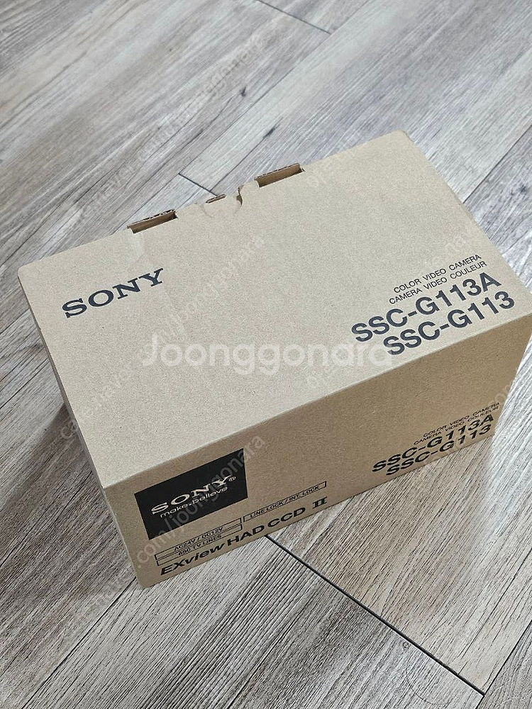 소니 CCTV 카메라 SONY SSC-G113A 미사용...--0