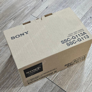 소니 CCTV 카메라 SONY SSC-G113A 미사용 새제품 팝니다.