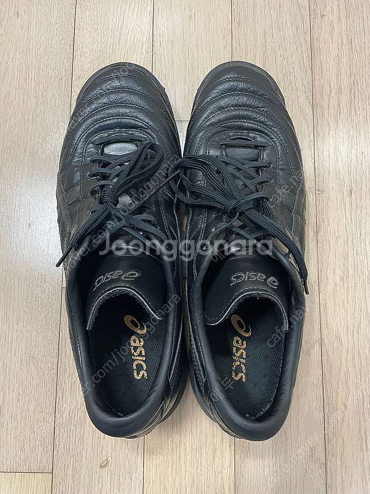아식스 c3 FF TF 올블랙 275--1