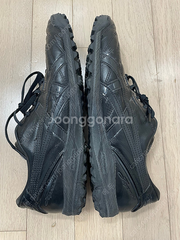 아식스 c3 FF TF 올블랙 275--4
