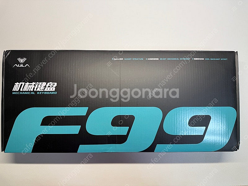 AULA 아우라 F99 독거미 키보드 Leobog 그린...--5