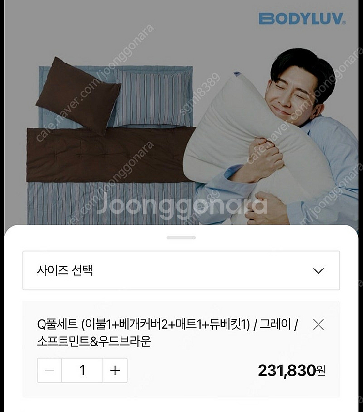 침구세트 Q사이즈 사계절 침구풀세트 + 탈착형 극세사담...--1