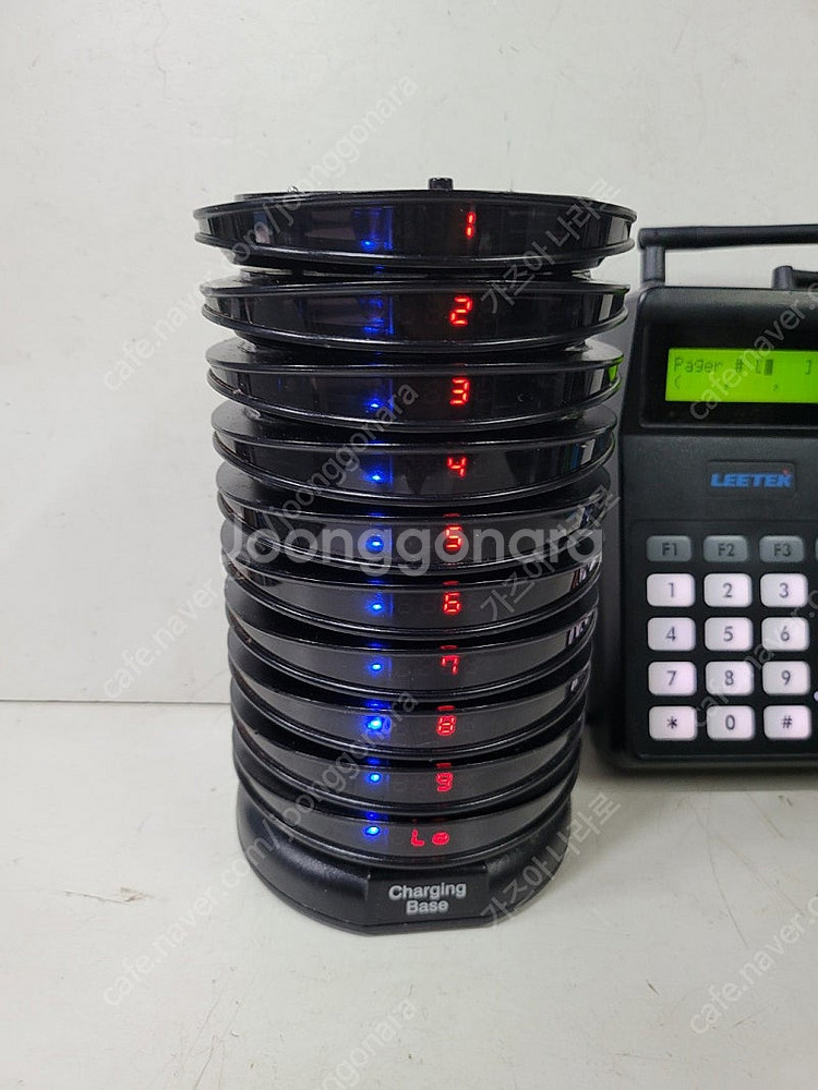 카페진동벨 리텍 g10 원형진동벨 10개(송신기포함) ...--2