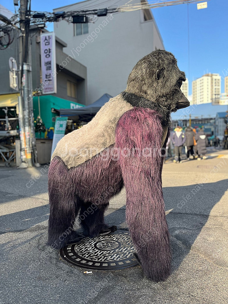 한사토이 대형 킹콩 고릴라 인형--4