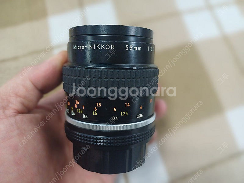 니콘 수동 Micro-NIKKOR 55mm 2.8 렌즈...--2