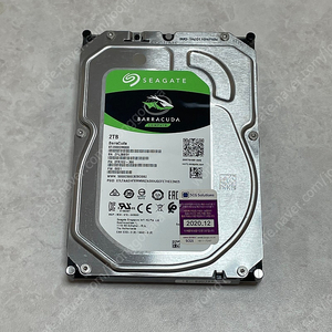 씨게이트 바라쿠다 2tb hdd 2테라 하드