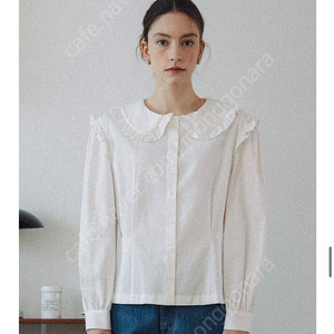 보카바카 Joie Ruffle-trimmed Blouse_White