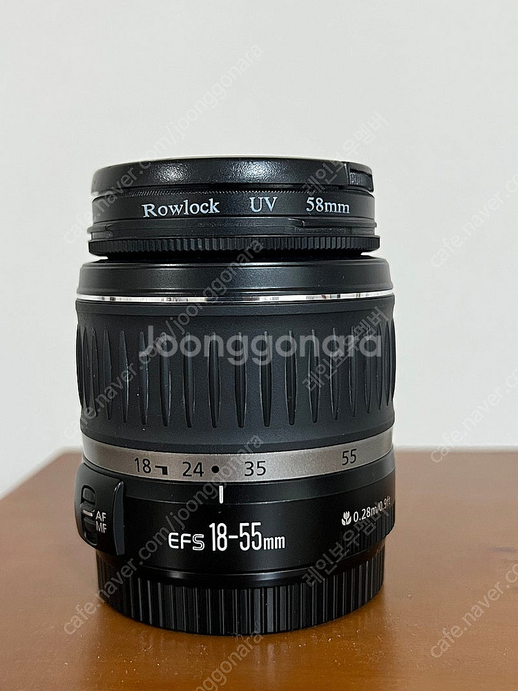 캐논 렌즈 ef-s 18-55--5