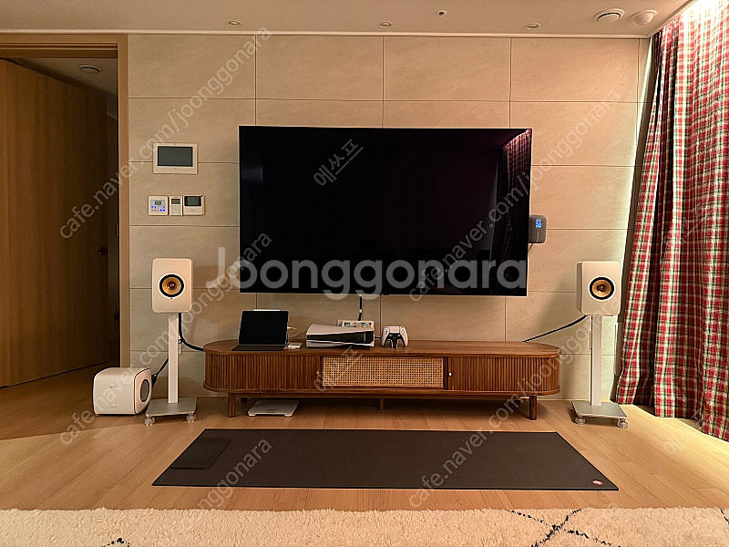kef ls50w2 + kc62 + 마이너팩토리 스탠드--0