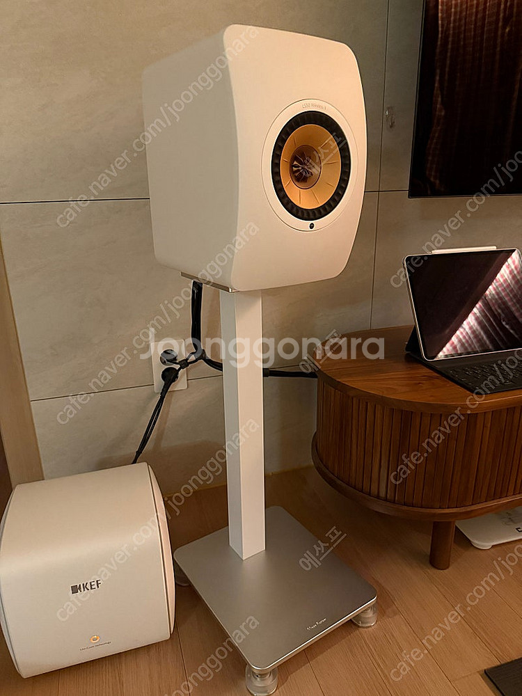 kef ls50w2 + kc62 + 마이너팩토리 스탠드--2